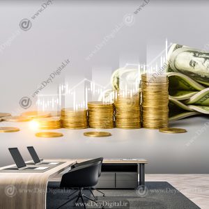 پوستر دیواری سه بعدی بازارهای مالی