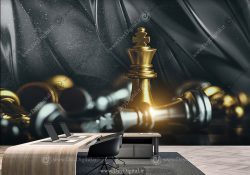 پوستر دیواری سه بعدی آموزشگاه ارز دیجیتال
