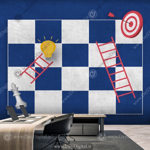 پوستر دیواری برای آموزشگاه بازارهای مالی