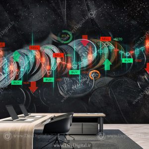 پوستر سه بعدی ترید