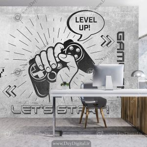 پوستر دیواری گیمینگ طرح وکتوری