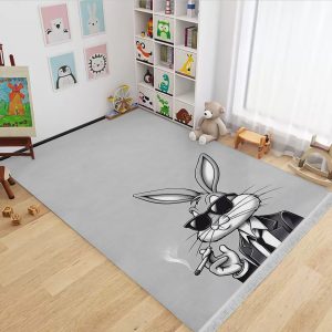 فرشینه اتاق کودک پسر طرح باگز بانی یا بانی خرگوشه