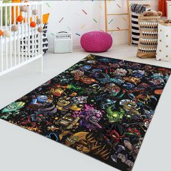 فرشینه گیمینگ طرح دوتا2 برای اتاق گیم