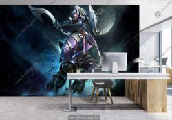 پوستر دیواری سه بعدی طرح لونا هیرو بازی دوتادو