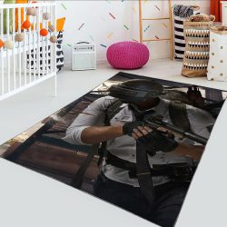 فرشینه پابجی طرح فایت بازی و کاراکتر اصلی