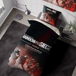 ست روتختی گیمینگ طرح رینبو سیکس
