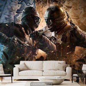 پوستر دیواری رینبو سیکس طرح فایت رو در رو