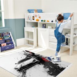 فرشینه فانتزی طرح ماشین اسپرت
