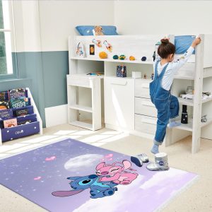 فرش اتاق کودک طرح لیلو و استیچ