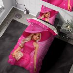 روتختی طرح باربی با کلاه آفتاب گیر