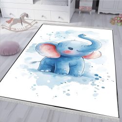 فرشینه اتاق کودک طرح فیل