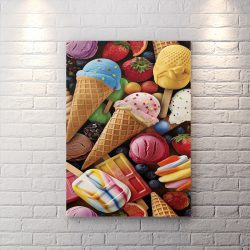 تخته شاسی برای بستنی فروشی