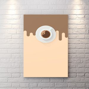 تابلو شاسی شیک و ساده برای کافه