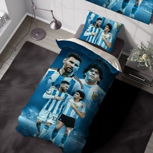 روتختی فوتبالی طرح مسی و مارادونا
