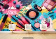پوستر سالن زیبایی طرح لوازم آرایش و میکاپ