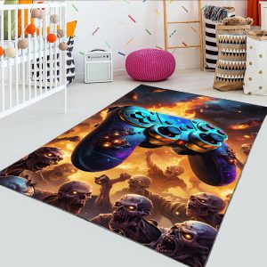 فرشینه چاپی اتاق گیمینگ