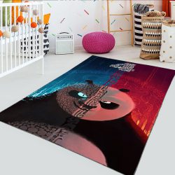 فرشینه اتاق کودک طرح پاندای کونگفوکار جدید