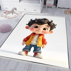 فرشینه اتاق کودک طرح پسر بچه
