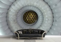 پوستر دیواری سه بعدی مدرن