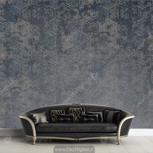 پوستر ساده و شیک پتینه رنگ تیره