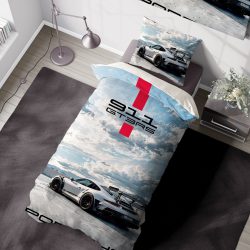 ست روتختی طرح پورشه 911 نقره ای