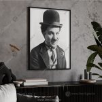 تابلو مشاهیر طرح چارلی پاپلین