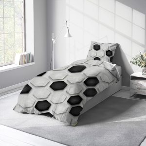 ست روتختی یک نفره طرح فوتبالی ساده و شیک
