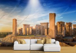 پوستر دیواری طرح تخت جمشید کاخ آپادانا
