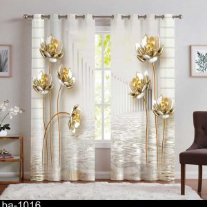 پرده پذیرایی گل ba-1016