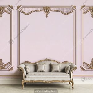 پوستر دیواری قاب گچ بری ba-2230