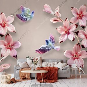 پوستر دیواری گل ba-2251