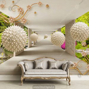 پوستر دیواریطرح راهرو ba-2607