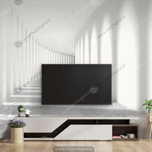 پوستر سه بعدی پشت تی وی طرح راهرو