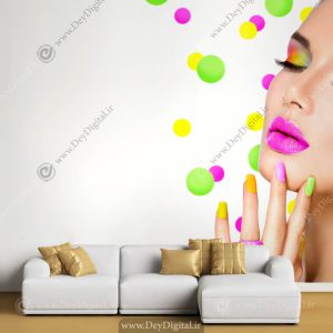 پوستر دیواری چهره زن ba-2823