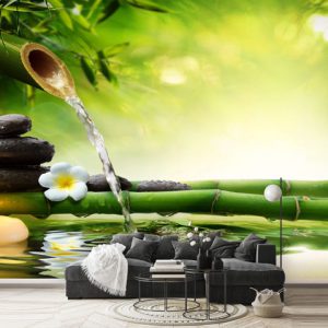 پوستر دیواری طبیعت مرداب و نیزار ba-2878