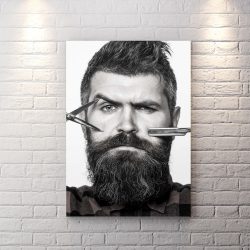 تابلو دکوراتیو آرایشگاه مردانه