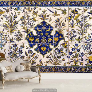 پوستر دیواری کاشیکاری سنتی ba-4301