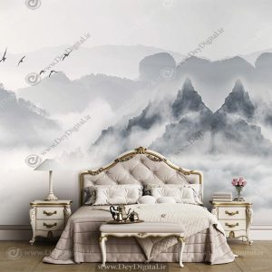 پوستر دیواری نقاشی طبیعت