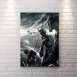 تابلو شاسی گیمینگ بازی call of duty در پاریس