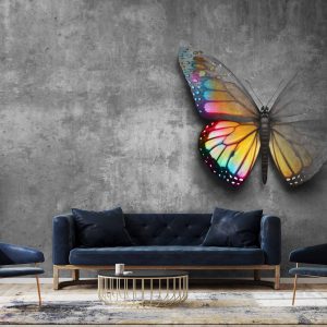 پوستر دیواری پروانه و پتینه ba-5802