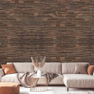 کاغذ دیواری دیوار آجرنما ba-5956