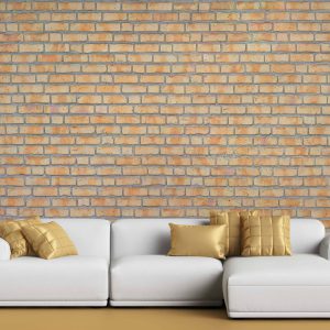 پوستر دیواری سه بعدی دیوار آجرنما ba-5967