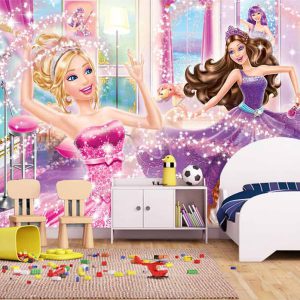 پوستر دیواری طرح شخصیت کارتونی باربی