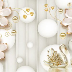 پوستر سه بعدی لاکچری پذیرایی