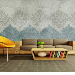 پوستر دیواری گل داماسکfk-144