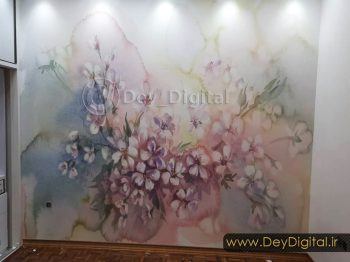 پوستر دیواری اجرا شده