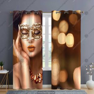 پرده پانچ طرح چهره pk-2699