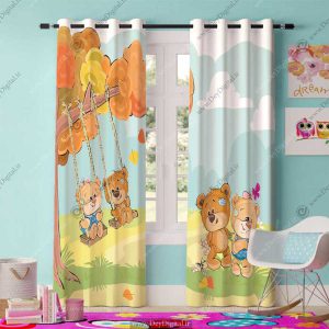 پرده چاپی اتاق کودک pk-2719