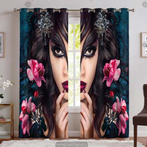 پرده تصویری چهره فانتزی