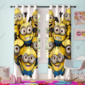 پرده پانچی پسرانه pk-4127 Minions